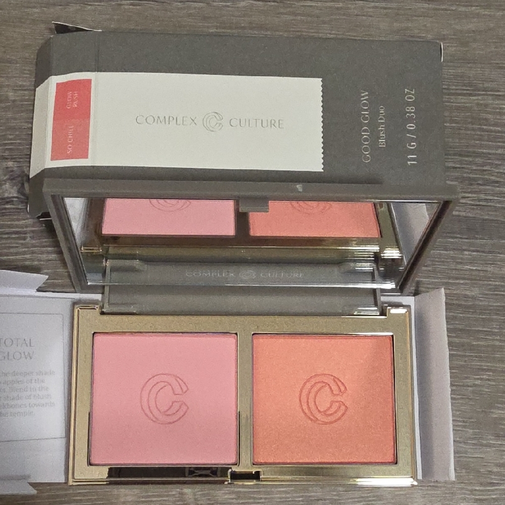 Complex Culture Blush Duo - Soft Pink and Warm Orange